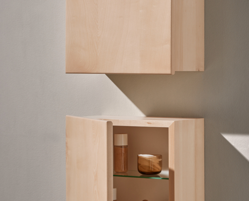 Kondo shelving unit 1P maple